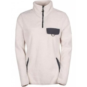 Vinona Fleece Pullover Alb