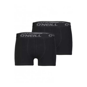 Lenjerie intima barbati O'Neill Men boxer plain 2-pack Negu | winteroutlet.ro