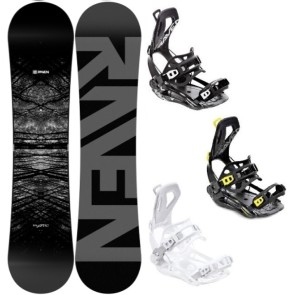 Pachet Snowboard Raven Mystic cu legaturi Raven FT360 | winteroutlet.ro