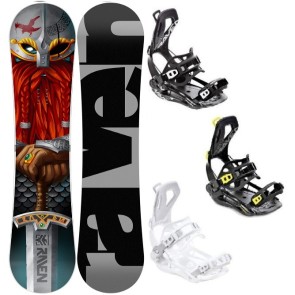 Pachet Snowboard Raven Dwarf cu legaturi Raven FT360 | winteroutlet.ro