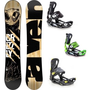 Pachet snowboard Raven Grizzly cu Raven FT270 / FT400 / FT500 / FT550 | winteroutlet.ro