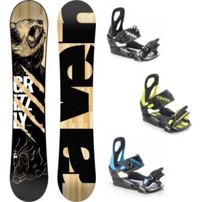 Pachet snowboard Raven Grizzly cu Raven S200 | winteroutlet.ro