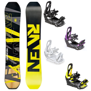 Pachet Snowboard Raven Barracuda cu legaturi Raven S230 | winteroutlet.ro