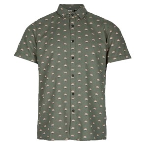 Aop Chambray Shirt Verde