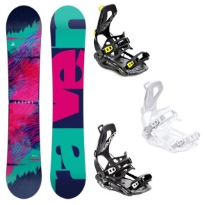 Pachet snowboard Raven Satine cu Raven FT360 | winteroutlet.ro