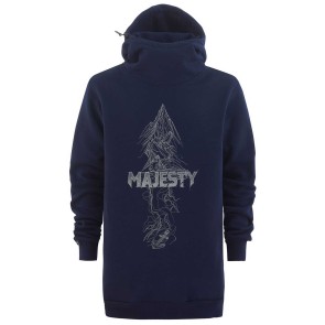 Hanorac Majesty Superior tall hoodie Navy | winteroutlet.ro