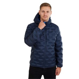 Smoke Hooded Jacket Albastru Inchis